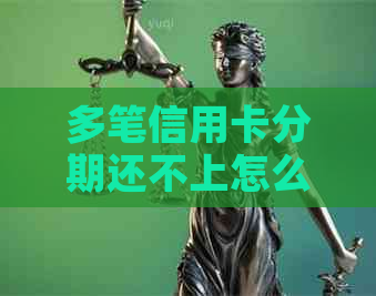 多笔信用卡分期还不上怎么办