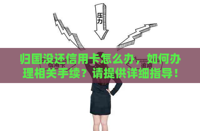 归国没还信用卡怎么办，如何办理相关手续？请提供详细指导！