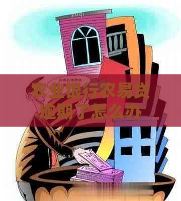 农业银行农易贷逾期了怎么办