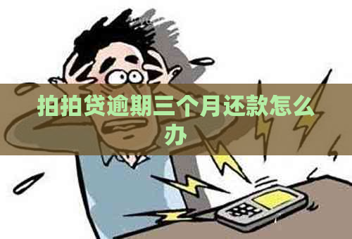 逾期三个月还款怎么办