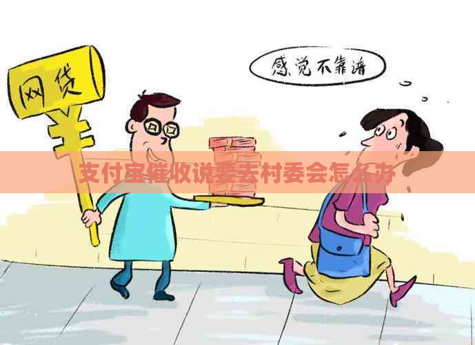 支付宝说要去村委会怎么办