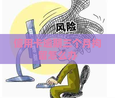 信用卡逾期三个月拘留怎么办
