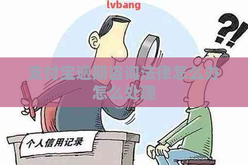支付宝逾期咨询法律怎么办怎么处理