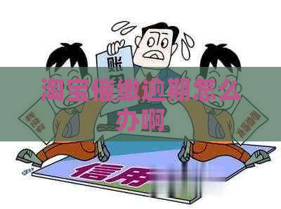 淘宝催缴逾期怎么办啊
