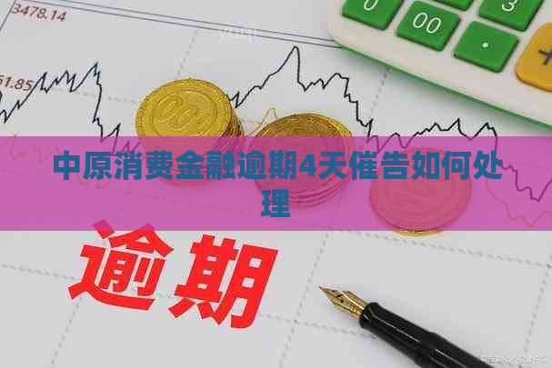 中原消费金融逾期4天催告如何处理