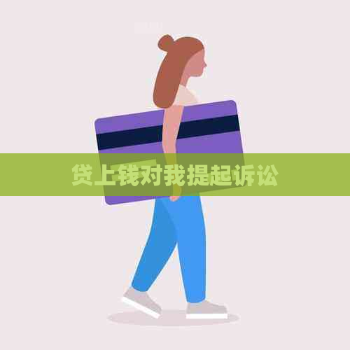 贷上钱对我提起诉讼