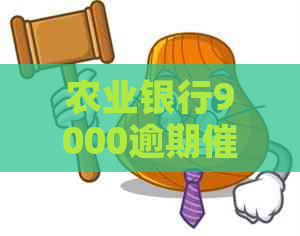 农业银行9000逾期流程解析