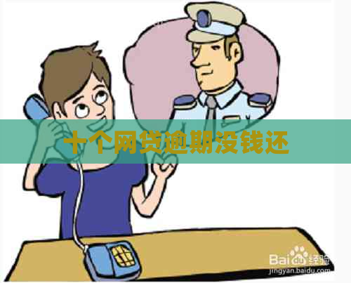 十个网贷逾期没钱还