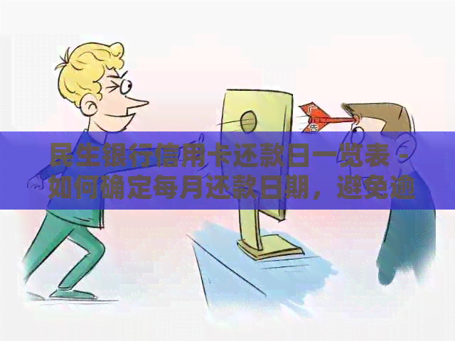民生银行信用卡还款日一览表 - 如何确定每月还款日期，避免逾期费用？
