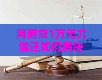 网商贷1万无力偿还如何解决