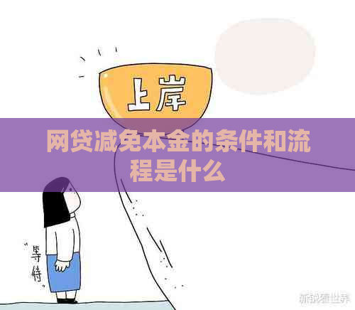 网贷减免本金的条件和流程是什么