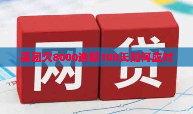 美团欠8000逾期100天如何应对