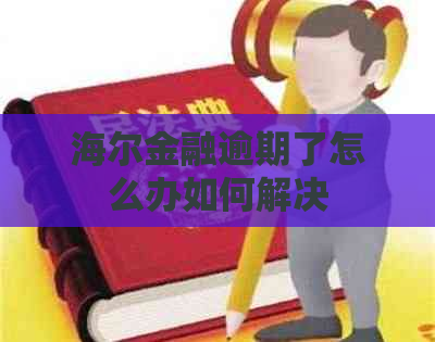 海尔金融逾期了怎么办如何解决