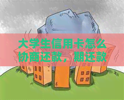 大学生信用卡怎么协商还款，期还款和分期？