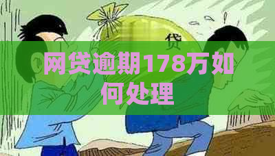 网贷逾期178万如何处理