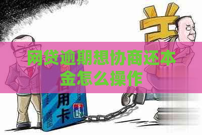 网贷逾期想协商还本金怎么操作