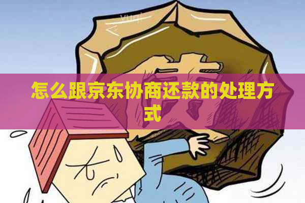 怎么跟京东协商还款的处理方式