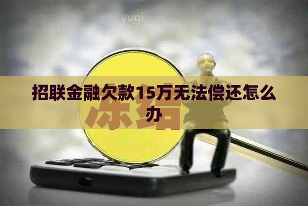 招联金融欠款15万无法偿还怎么办