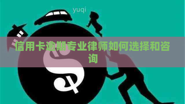 信用卡逾期专业律师如何选择和咨询