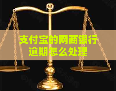 支付宝的网商银行逾期怎么处理