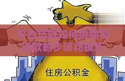 平台贷款如何协商期还款的步骤和技巧