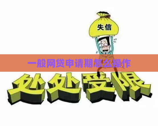 一般网贷申请期怎么操作