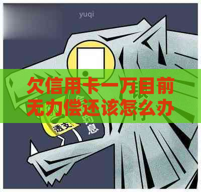 欠信用卡一万目前无力偿还该怎么办