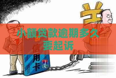 小额贷款逾期多久要起诉