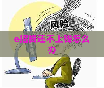 e招贷还不上钱怎么办