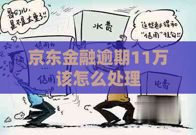 京东金融逾期11万该怎么处理