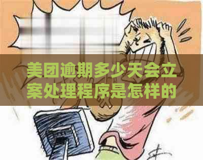 美团逾期多少天会立案处理程序是怎样的