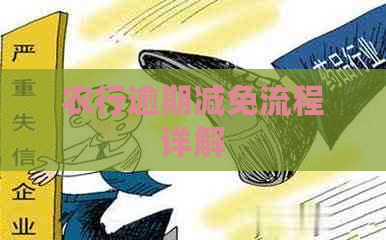 农行逾期减免流程详解