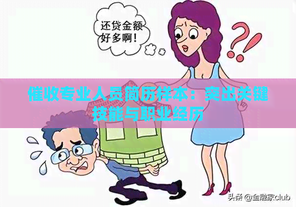 专业人员简历样本：突出关键技能与职业经历