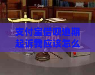 支付宝借呗逾期起诉我应该怎么办