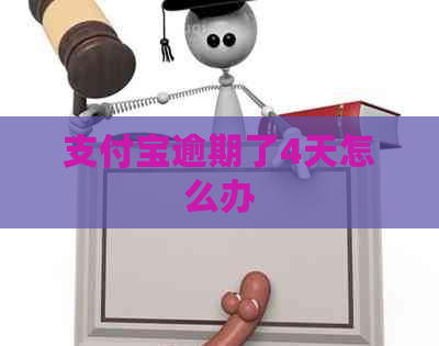 支付宝逾期了4天怎么办