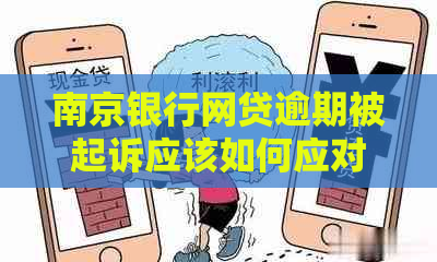 南京银行网贷逾期被起诉应该如何应对