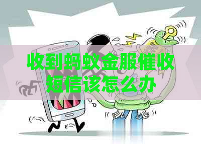 收到蚂蚁金服短信该怎么办