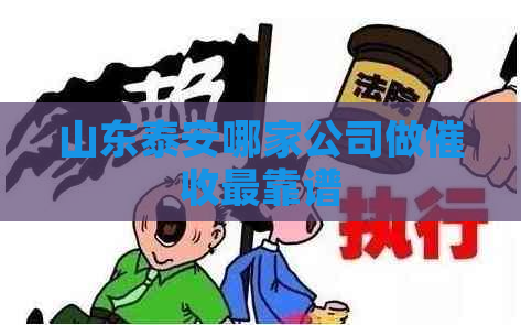 山东泰安哪家公司做最靠谱