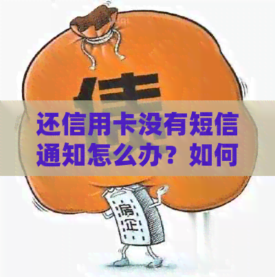 还信用卡没有短信通知怎么办？如何设置？