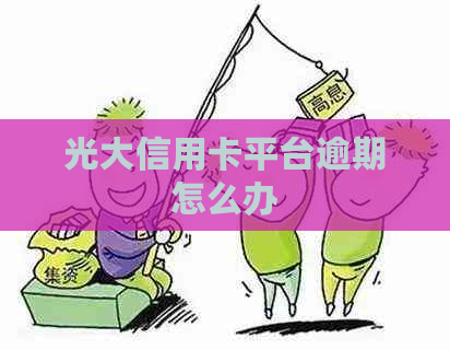 光大信用卡平台逾期怎么办