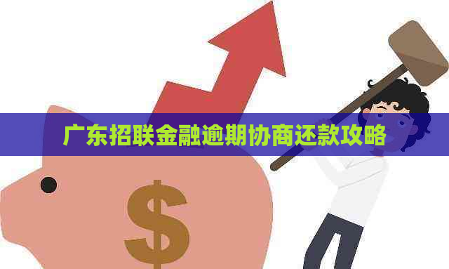 广东招联金融逾期协商还款攻略