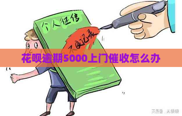 花呗逾期5000上门怎么办