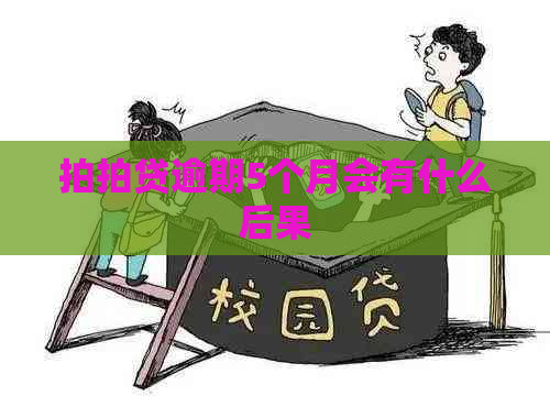 逾期5个月会有什么后果