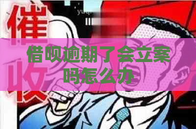 借呗逾期了会立案吗怎么办