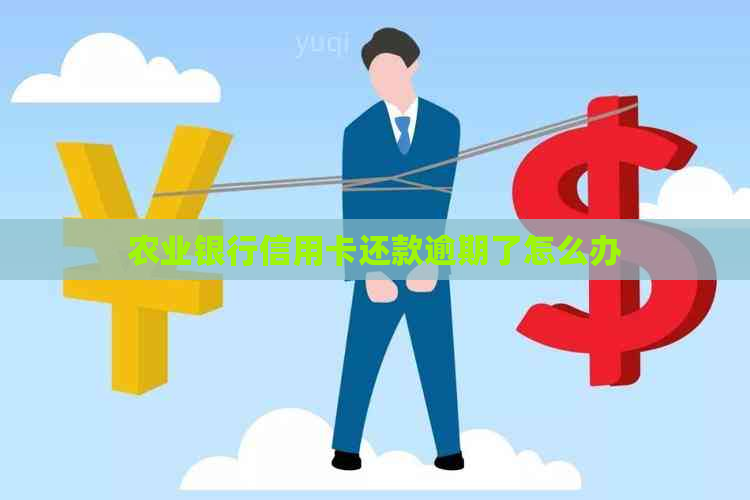 农业银行信用卡还款逾期了怎么办