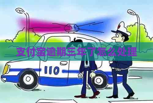 支付宝逾期三年了怎么处理