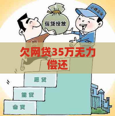 欠网贷35万无力偿还