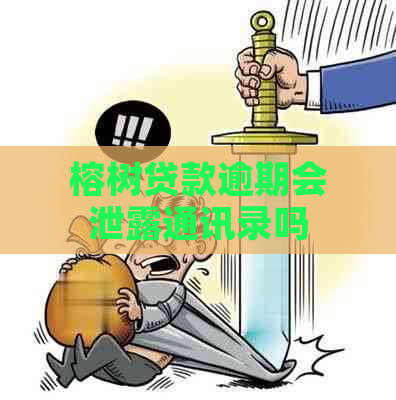 榕树贷款逾期会泄露通讯录吗