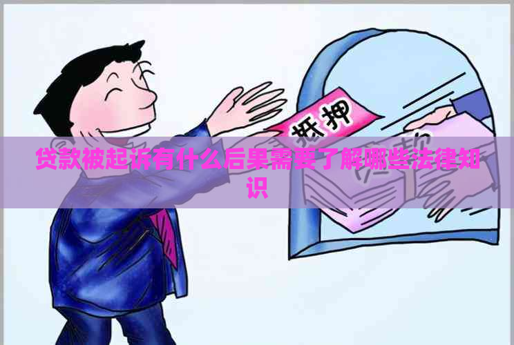 贷款被起诉有什么后果需要了解哪些法律知识