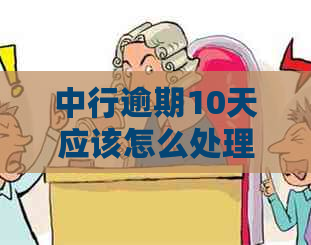 中行逾期10天应该怎么处理